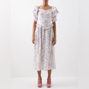 Batsheva “Eden” Midi Dress